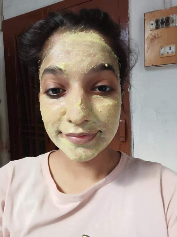 Sandalwood Powder -Kojagari Face And Body Detan, Clear Brightening Skin photo review