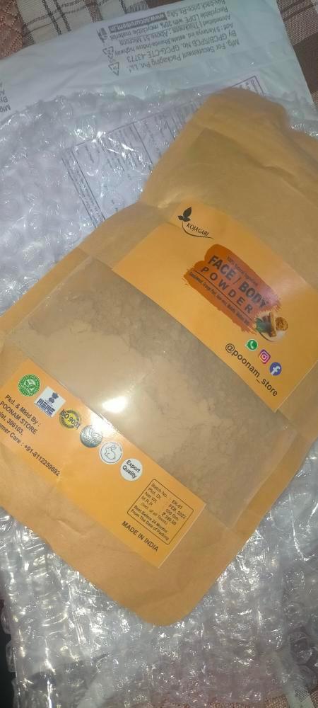 Sandalwood Powder -Kojagari Face And Body Detan, Clear Brightening Skin photo review