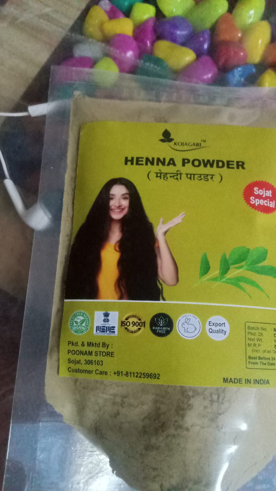 Rajasthani -Henna powder photo review