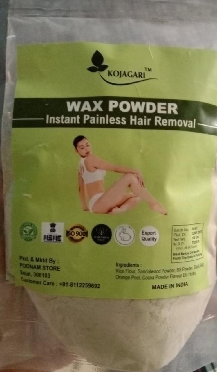 Herbal Wax Powder -Kojagari Hair Removal Instant Painfree Waxing Powder For Women and Men photo review