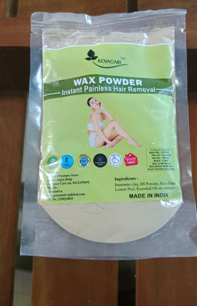 Herbal Wax Powder -Kojagari Hair Removal Instant Painfree Waxing Powder For Women and Men photo review