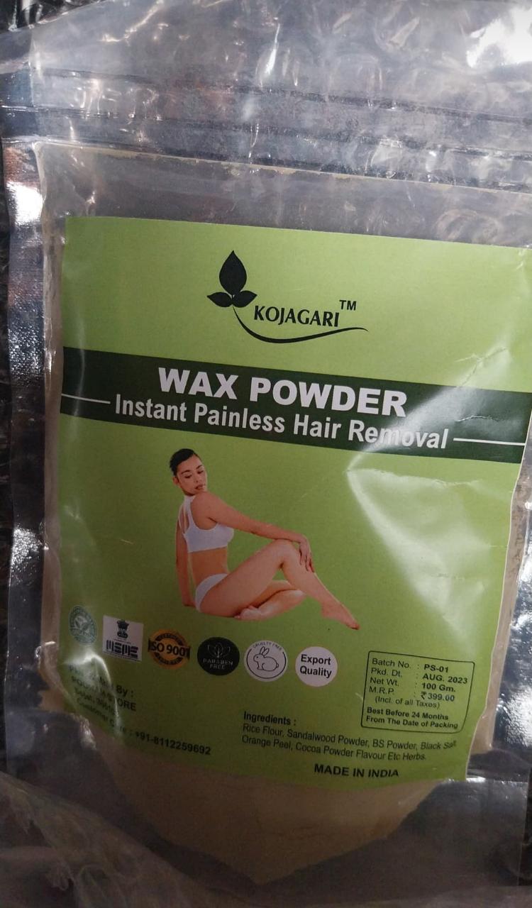 Herbal Wax Powder -Kojagari Hair Removal Instant Painfree Waxing Powder For Women and Men photo review