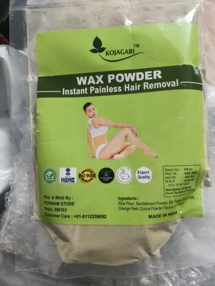 Herbal Wax Powder -Kojagari Hair Removal Instant Painfree Waxing Powder For Women and Men photo review