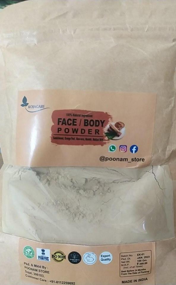 Sandalwood Powder -Kojagari Face And Body Detan, Clear Brightening Skin photo review