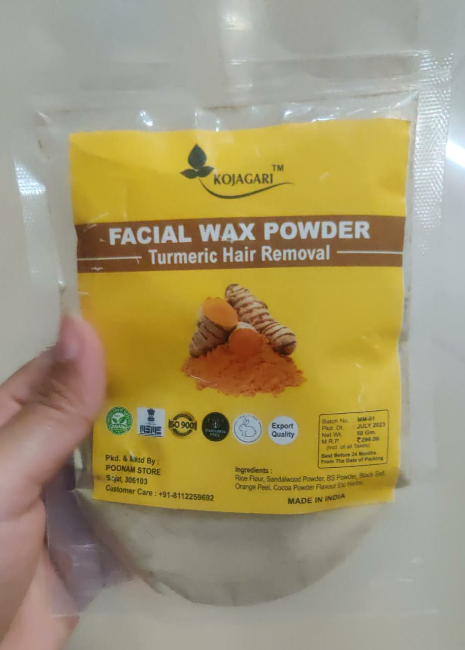 Kojagari Facial Wax Powder photo review