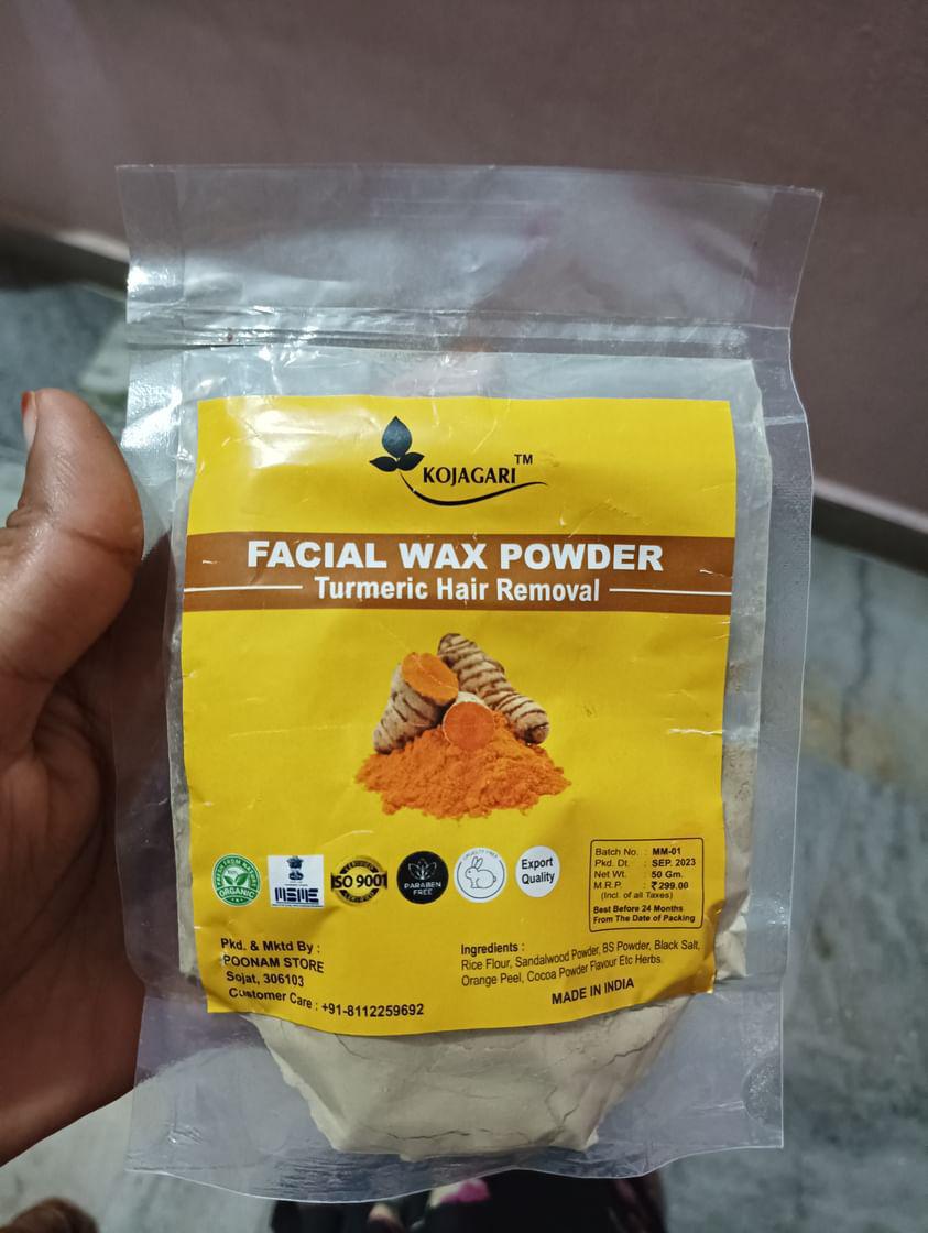 Kojagari Facial Wax Powder photo review