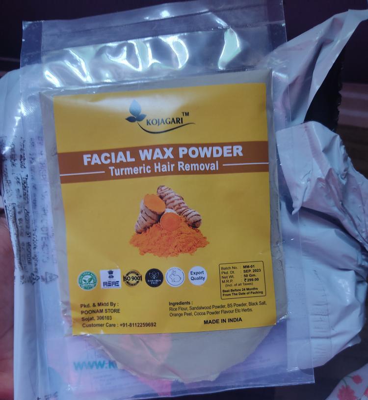 Kojagari Facial Wax Powder photo review