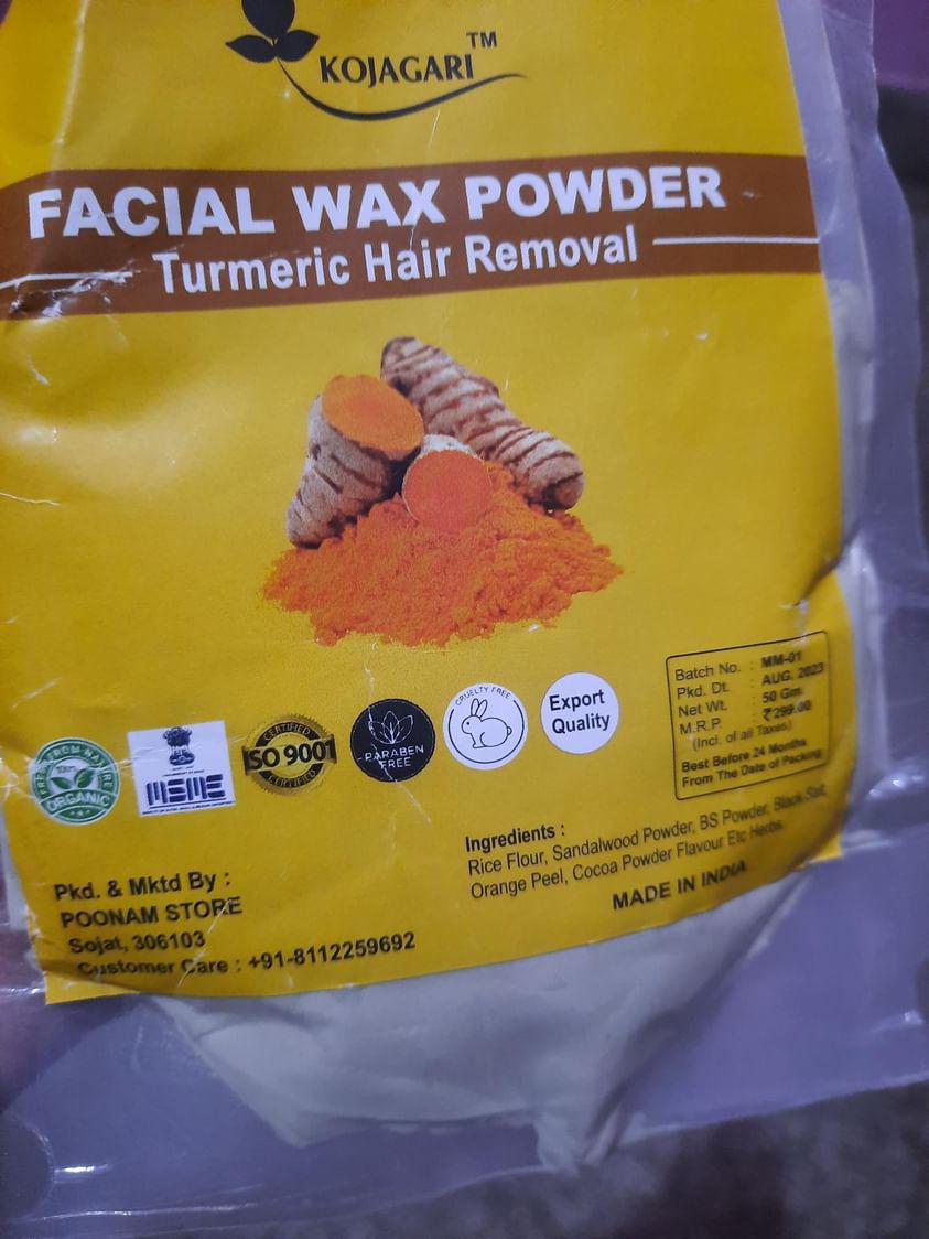 Kojagari Facial Wax Powder photo review