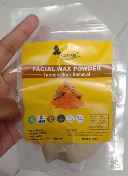 Kojagari Facial Wax Powder photo review