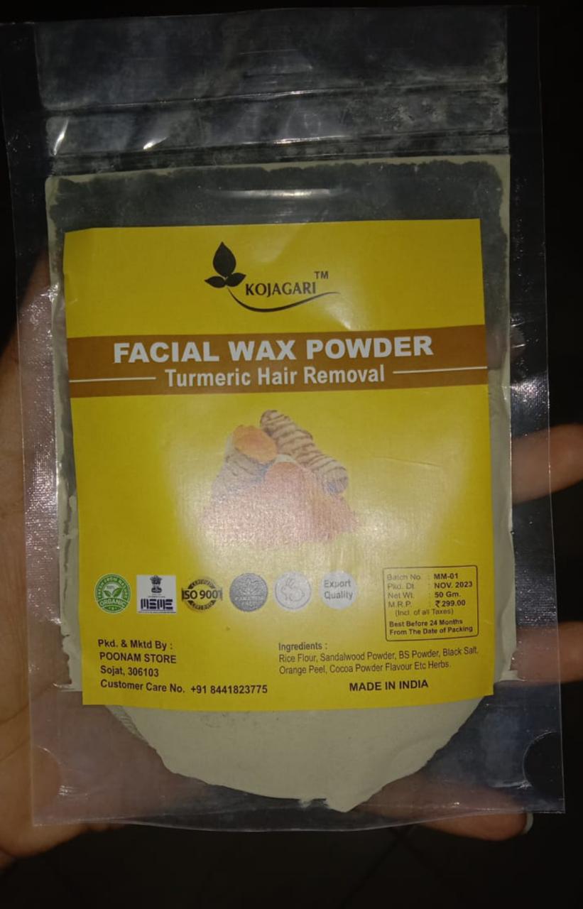 Kojagari Facial Wax Powder photo review