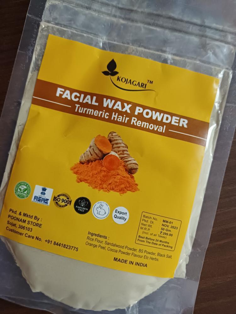 Kojagari Facial Wax Powder photo review