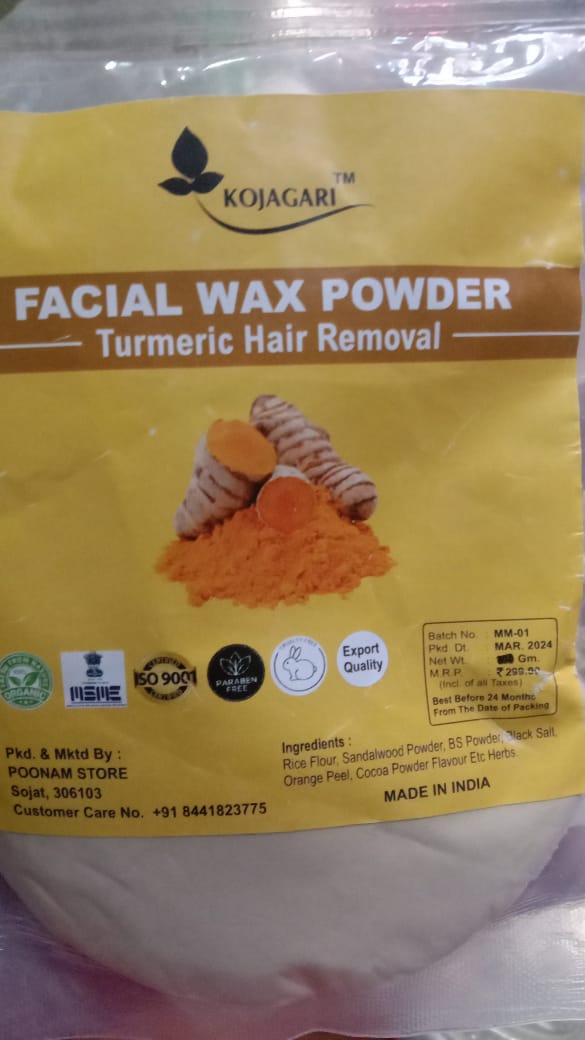 Kojagari Facial Wax Powder photo review