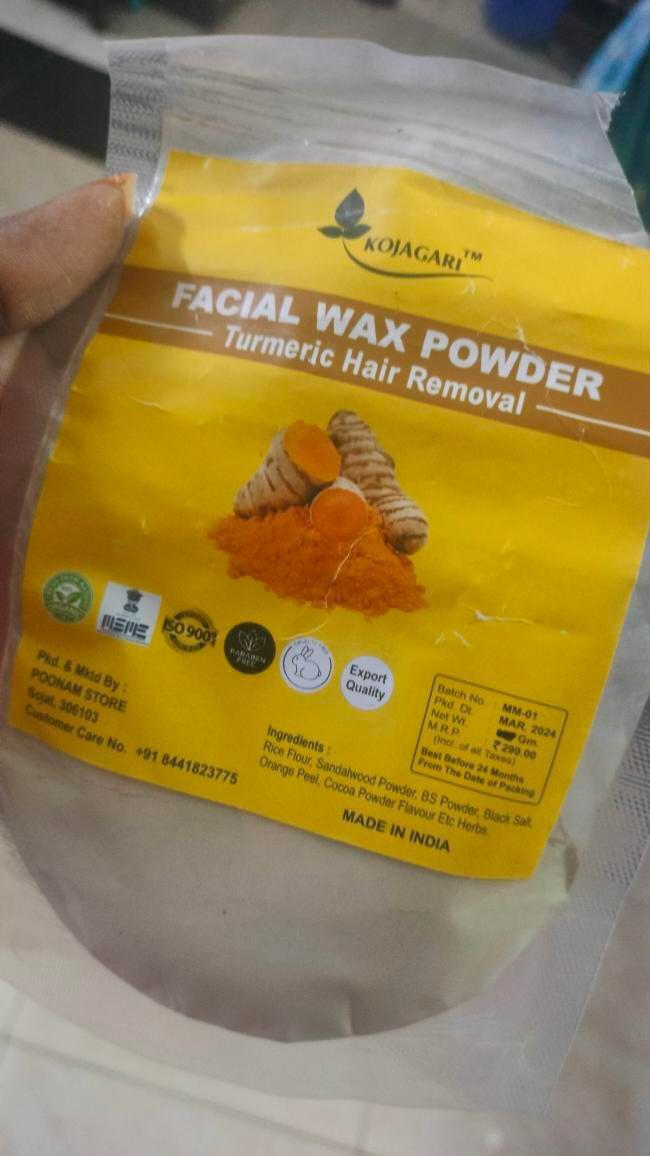 Kojagari Facial Wax Powder photo review