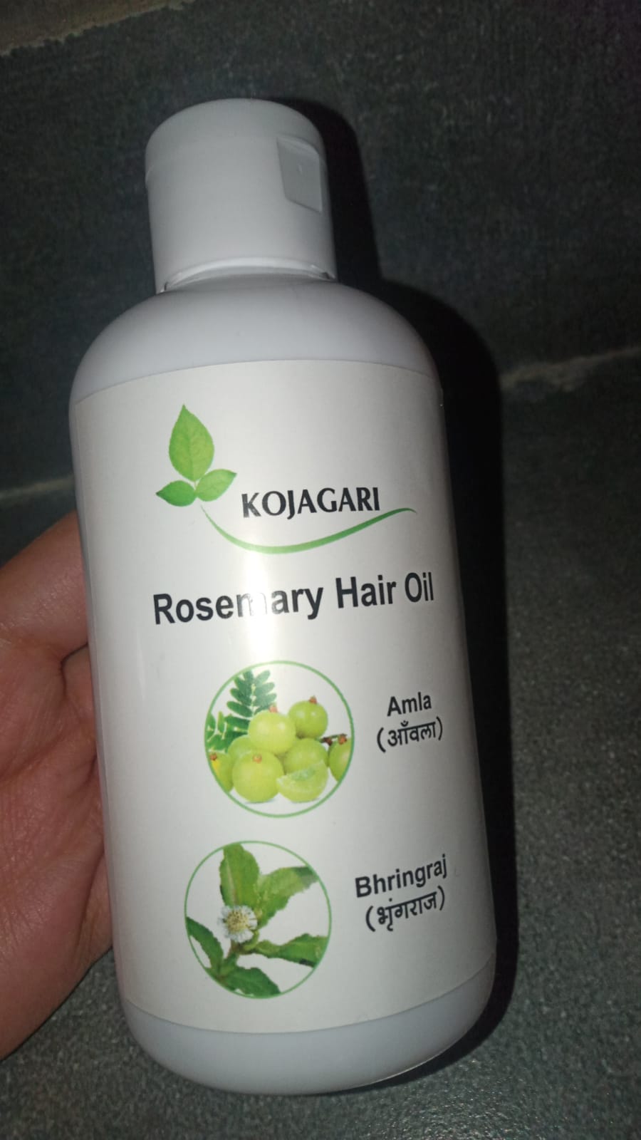 Rosemary -Amla -Bhringraj Hair Oil by Kojagari photo review