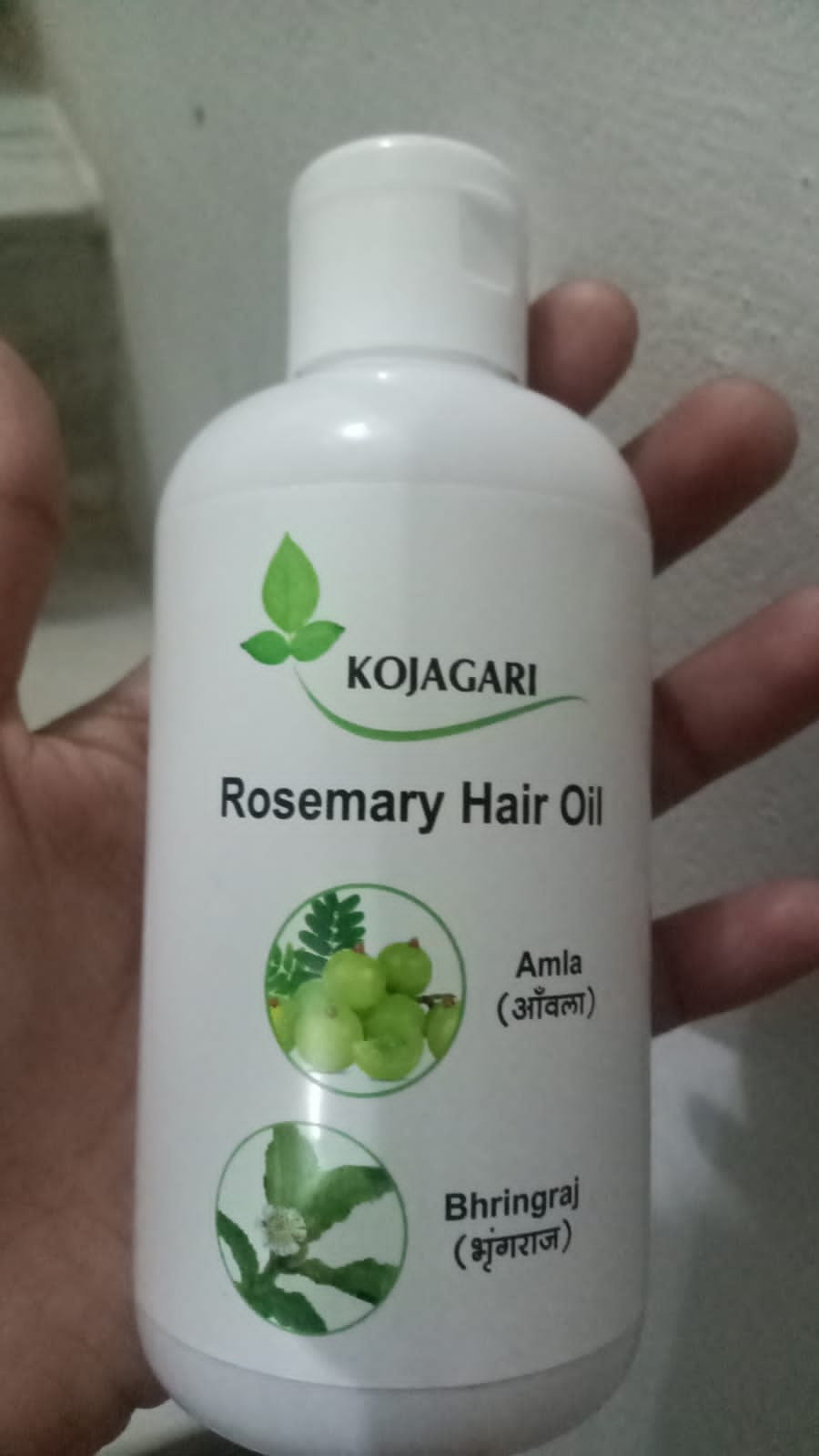 Rosemary -Amla -Bhringraj Hair Oil by Kojagari photo review