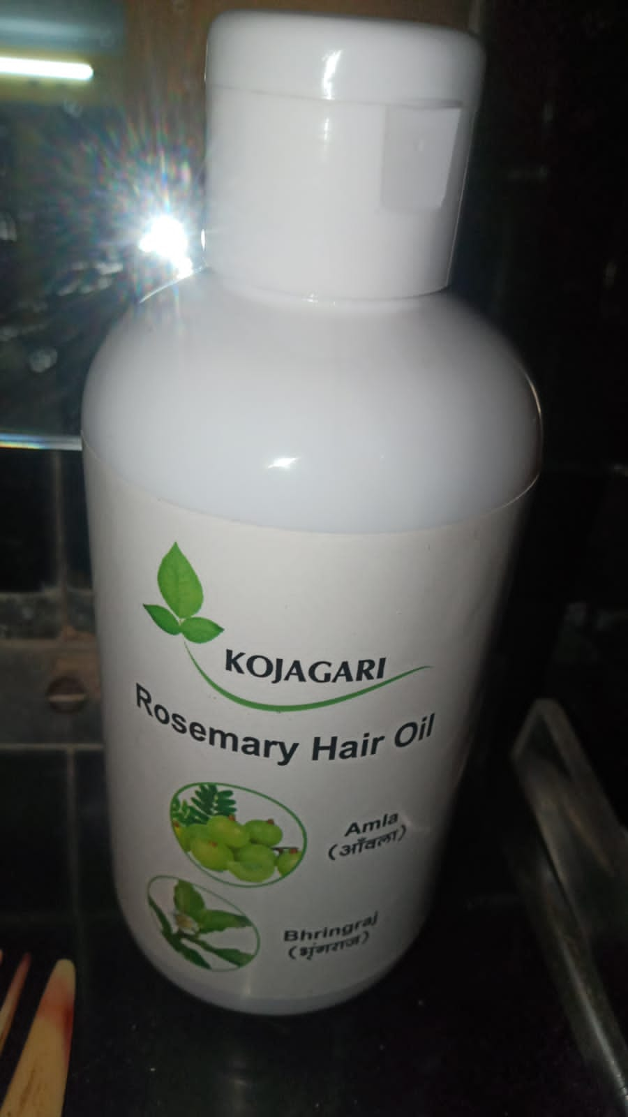 Rosemary -Amla -Bhringraj Hair Oil by Kojagari photo review