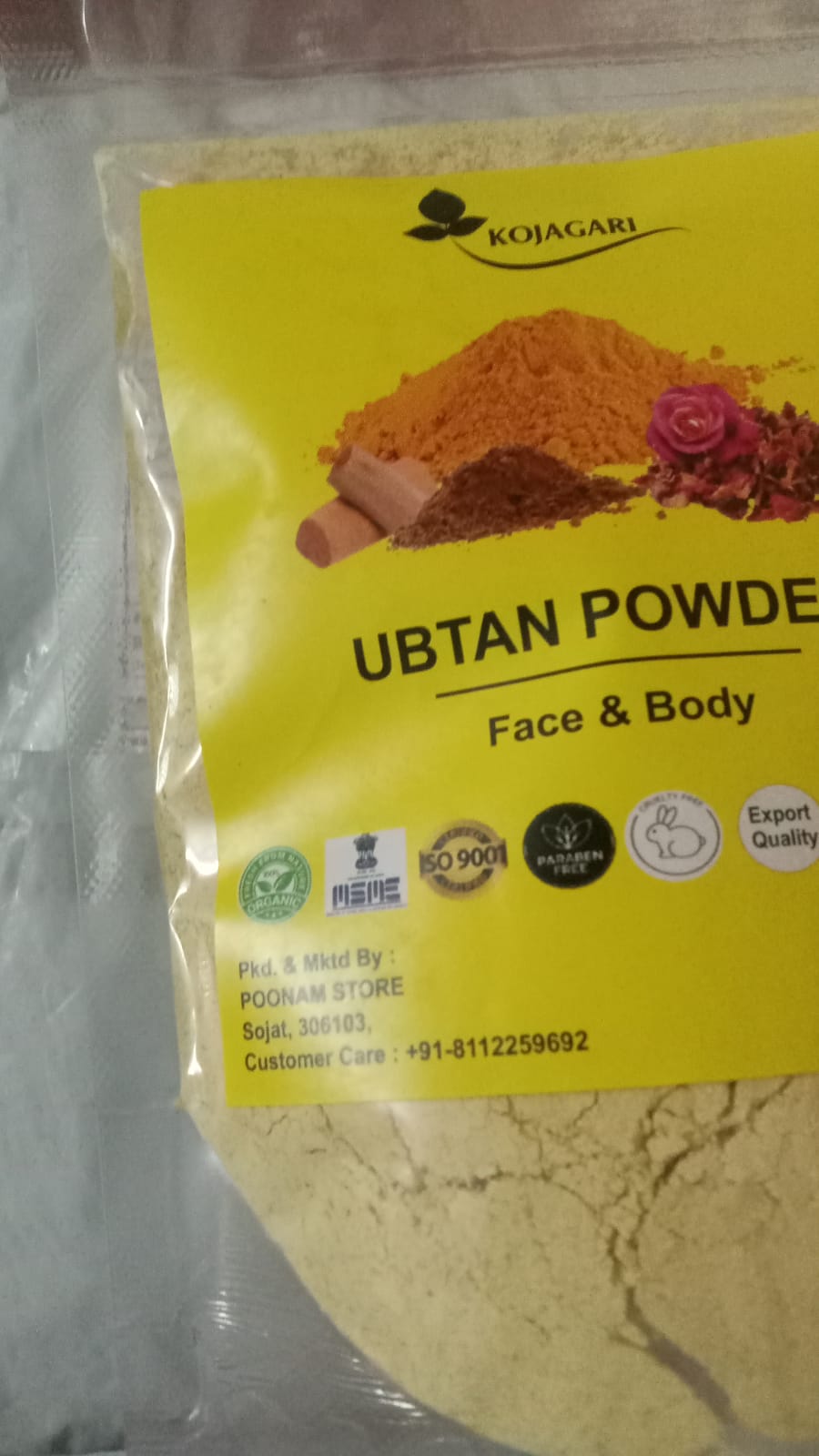 Ubtan Powder For Face, Hands and Body photo review